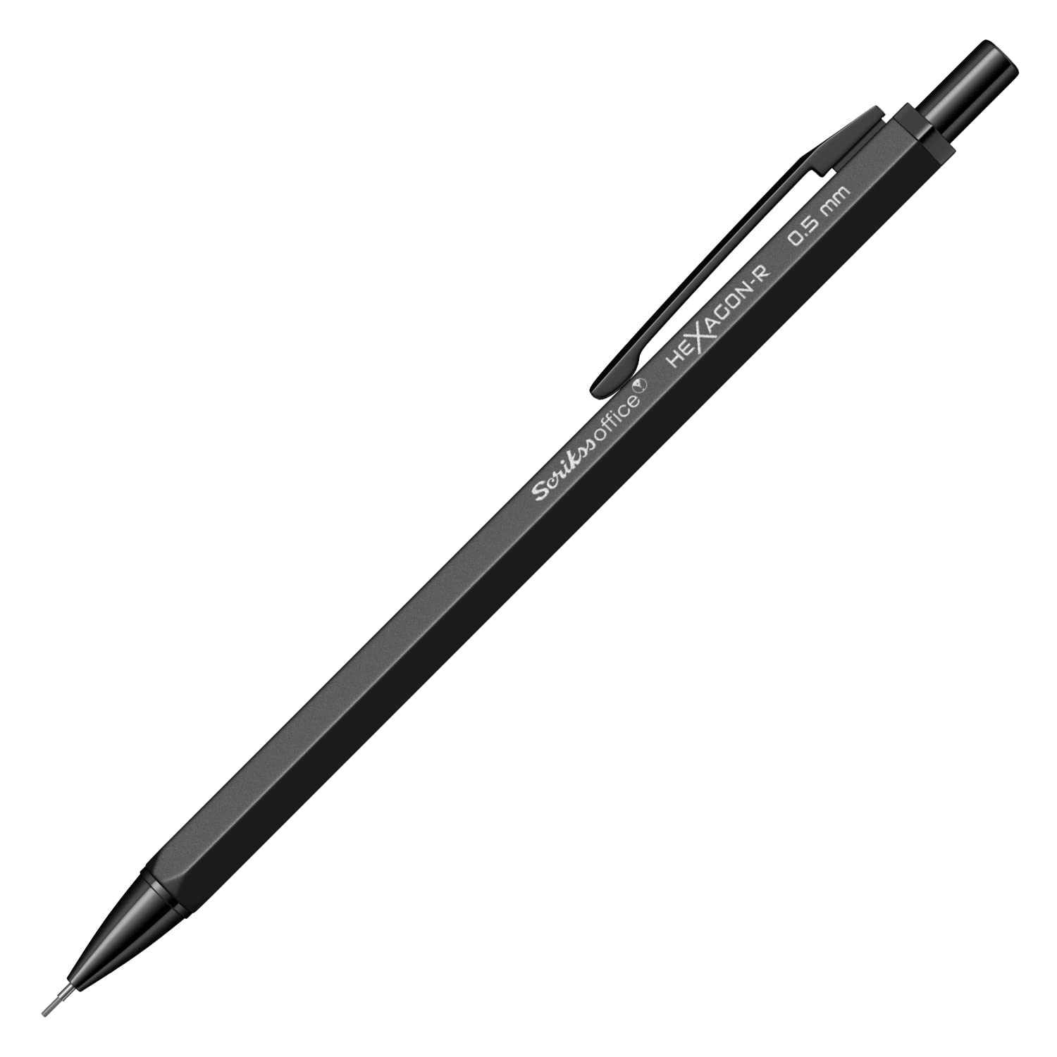 Scrikss Office Hexagon Shape Mechanical Pencil with 0.5mm Lead of